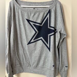 NIKE X Dallas Cowboys women’s l/s dri fit tee